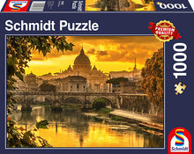 Schmidt Golden Light over Rome (1000pc)