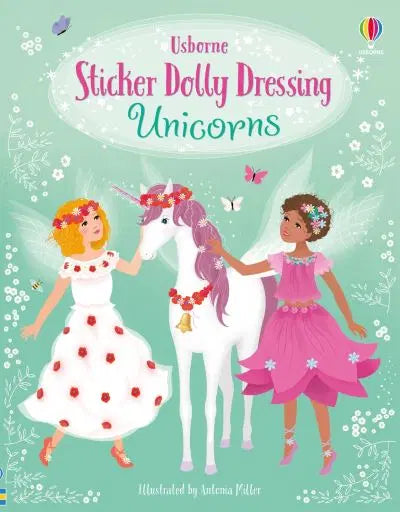 Usborne Sticker Dolly Dressing Unicorns Sticker Book