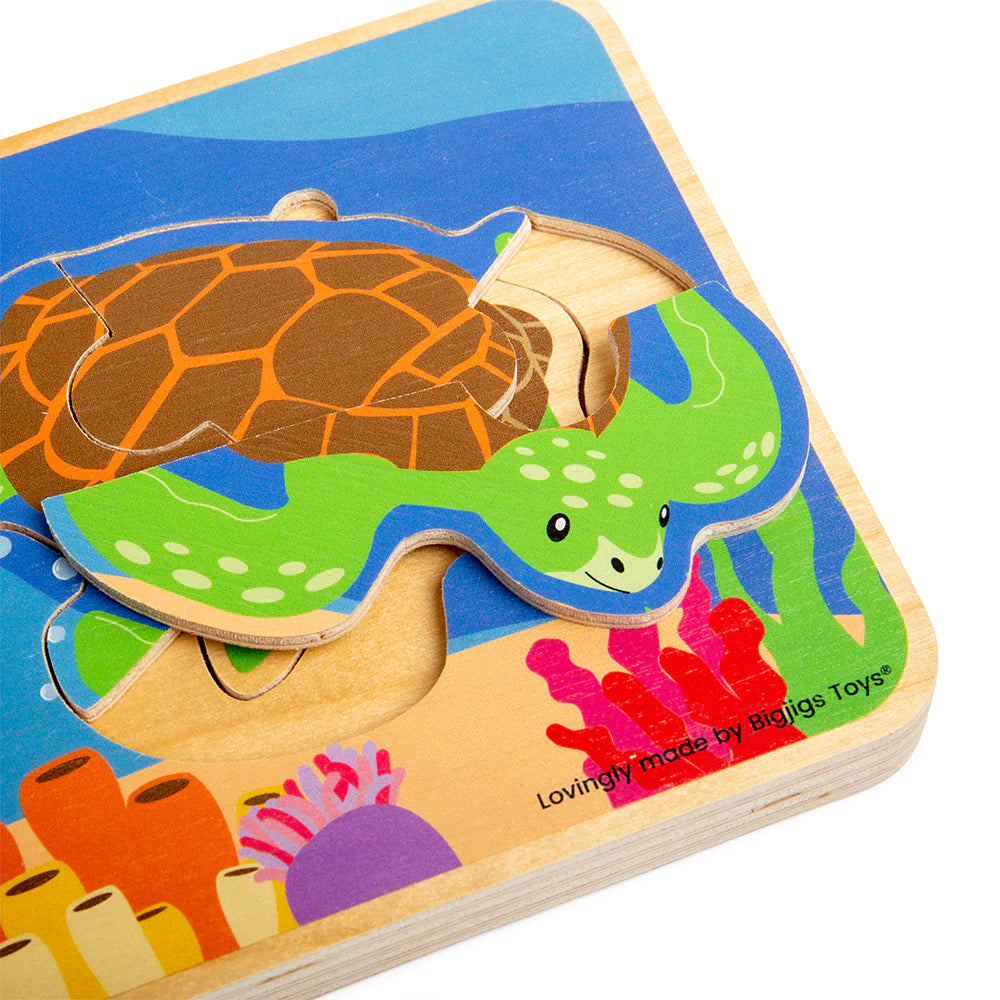 BigJigs Lifecycle Puzzle Sea Turtle
