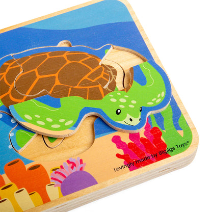 BigJigs Lifecycle Puzzle Sea Turtle