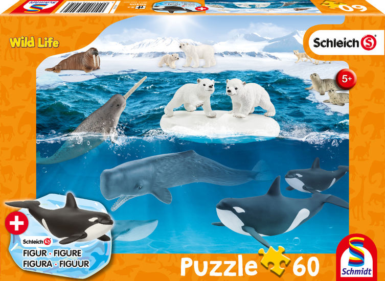 Schmidt Schleich: Arctic Adventure (60pc) inc. 1 figure
