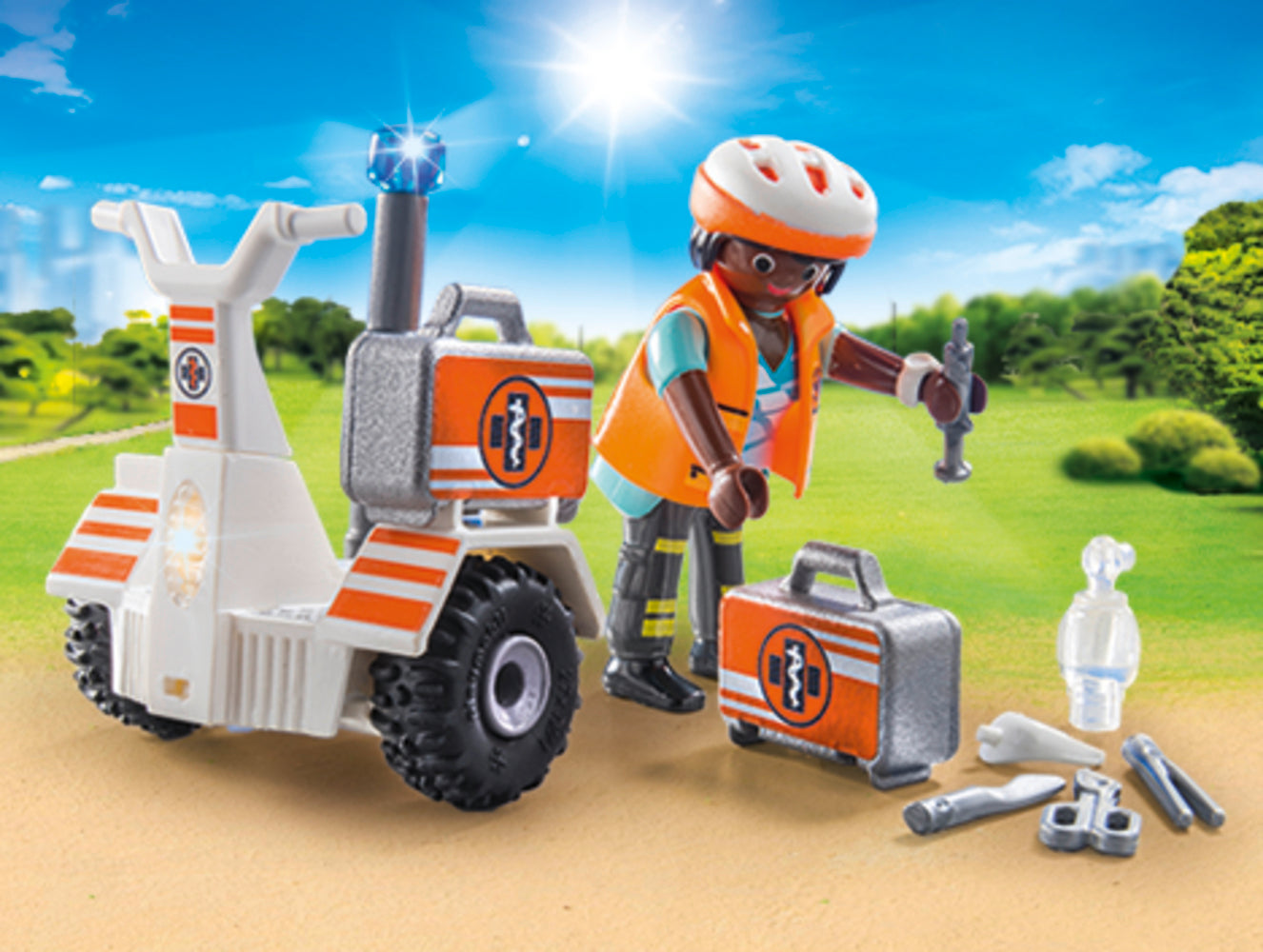 Playmobil 70052 City Life Hospital Emergecy Balance Racer