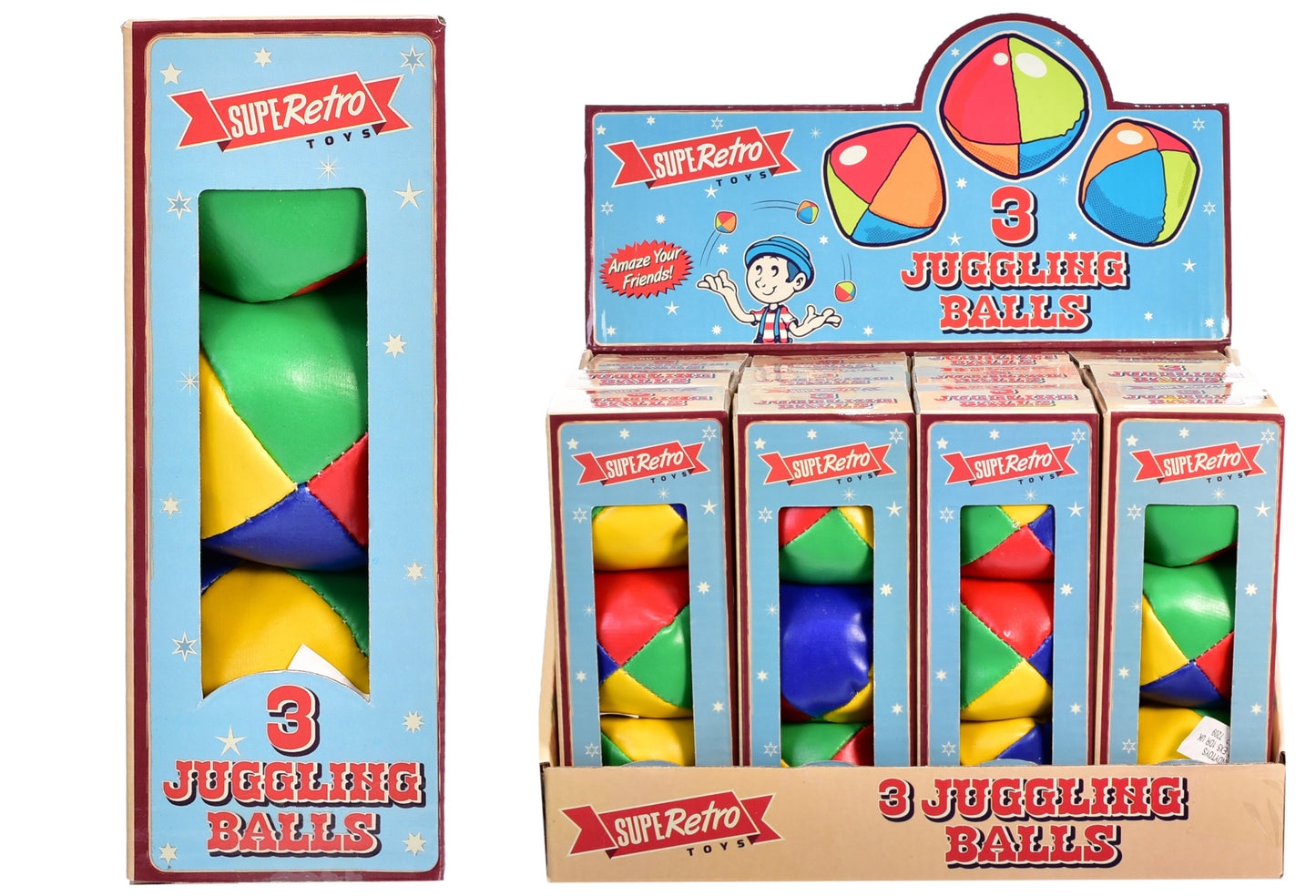 Super Retro Juggling Balls