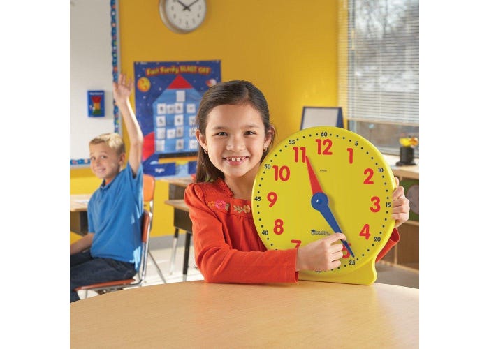 Learning Resources Big Time® 12hr Demonstration Clock
