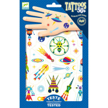 Djeco Space Oddity Temporary Tattoos