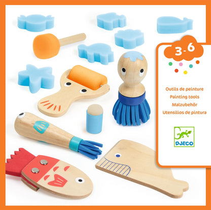 Djeco Unique Painting Tools