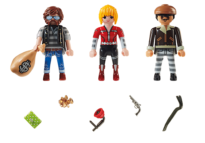 Playmobil 70670 City Action Police Thief Figure Set (D)