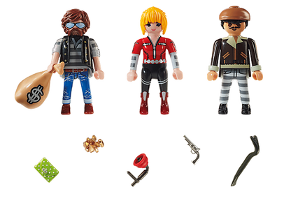 Playmobil 70670 City Action Police Thief Figure Set (D)
