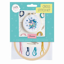 Simply Make Cross Stitch Kit - Unicorn