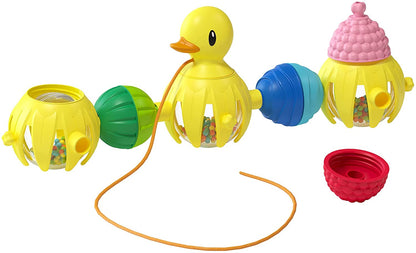 Lalaboom Pull Along Duck & Beads