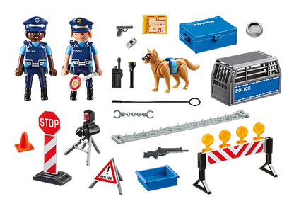 Playmobil 6878 City Action Police Road block
