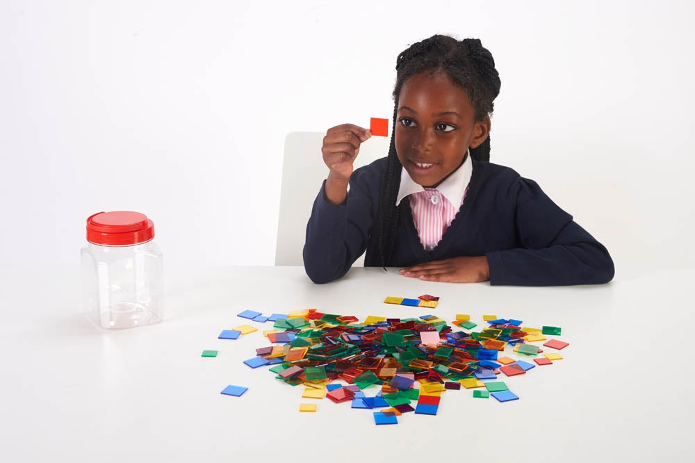 Edx Education Translucent Squares Tiles