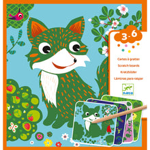 Djeco Country Creatures Scratch Cards