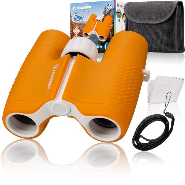 Bresser Children's Binoculars 6X21 Orange