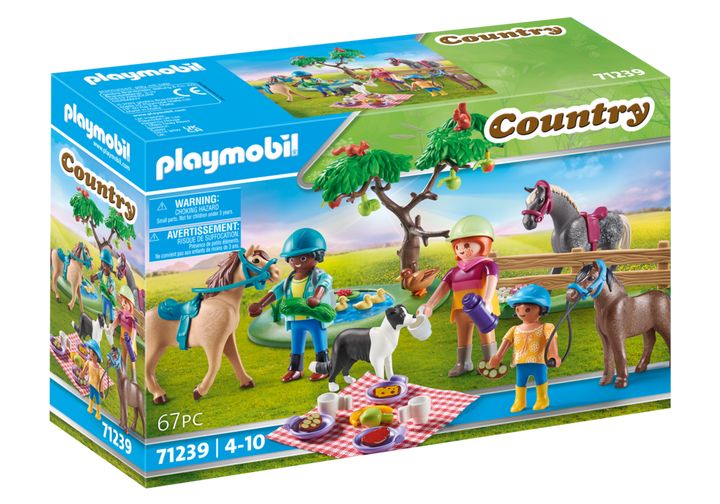 Playmobil 71239 Country Picnic Outing With Horses