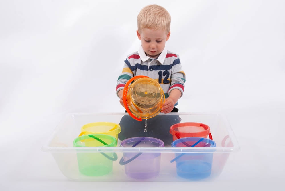 TickiT Translucent Colour Bucket Set
