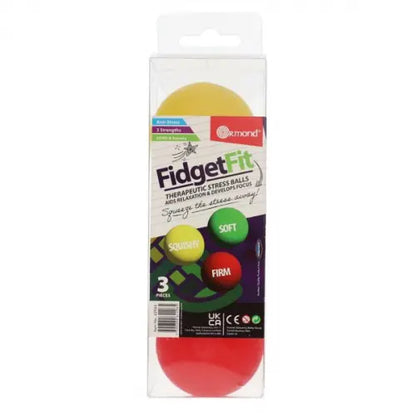 Ormond 3 Fidget Fit Therapeutic Stress Balls