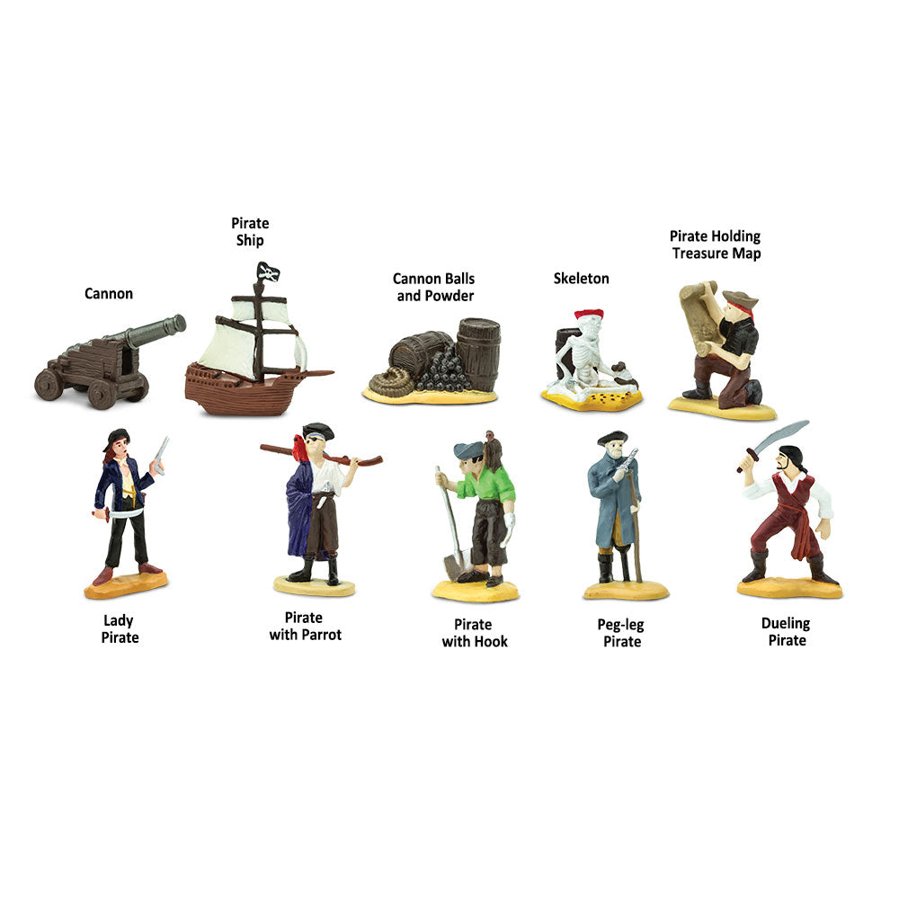 Safari Toob Pirates (10 Pieces)