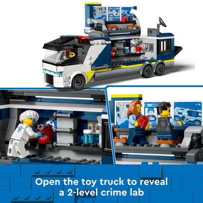 Lego City 60418 Police Mobile Crime Lab Truck