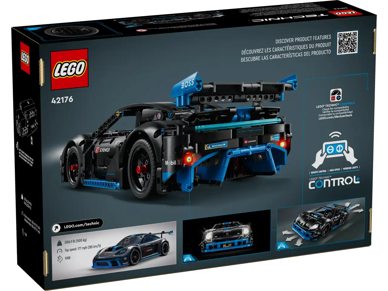 Lego Technic 42176 Porsche GT4 e-Performance Race Car