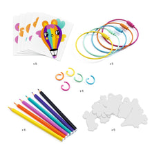 Djeco Artistic Plastic- Kawaii Keyring
