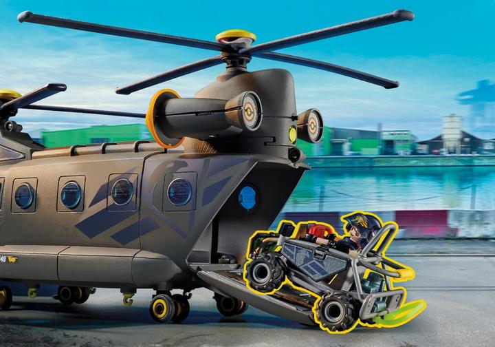 Playmobil 71149 Tactical Police Twin-Prop Helicopter
