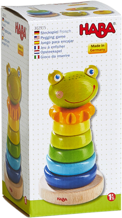 Haba Pegging Game Frog