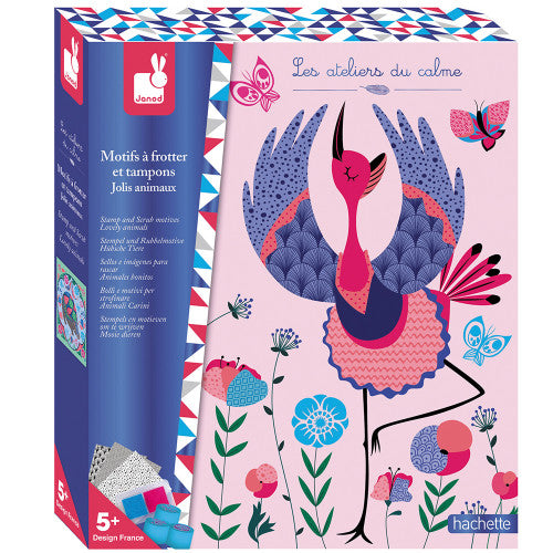 Janod Stamp And Scrub Motives Lovely Animals