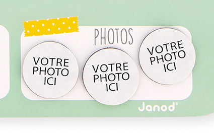 Janod My Magnetic Weekly Planner - French Version
