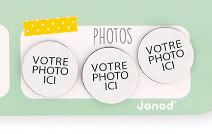 Janod My Magnetic Weekly Planner - French Version