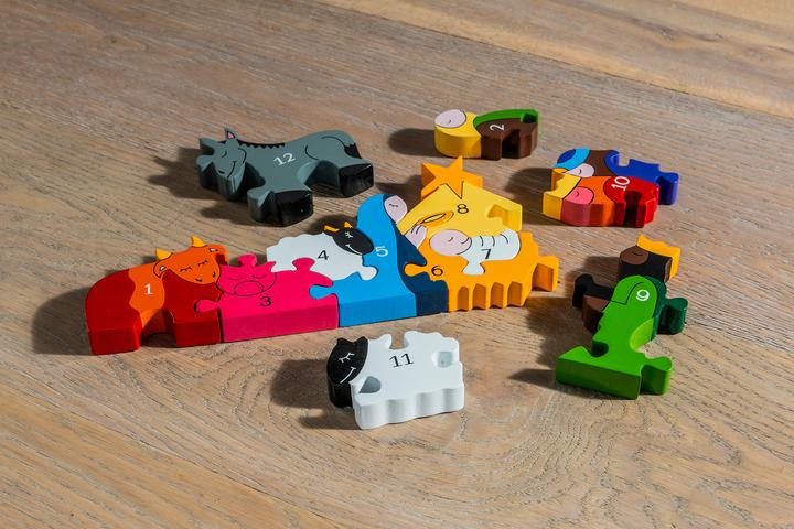 Alphabet Jigsaws Number Nativity Jigsaw Puzzle