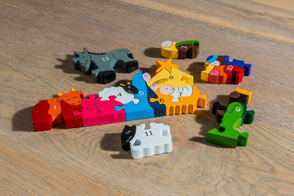 Alphabet Jigsaws Number Nativity Jigsaw Puzzle