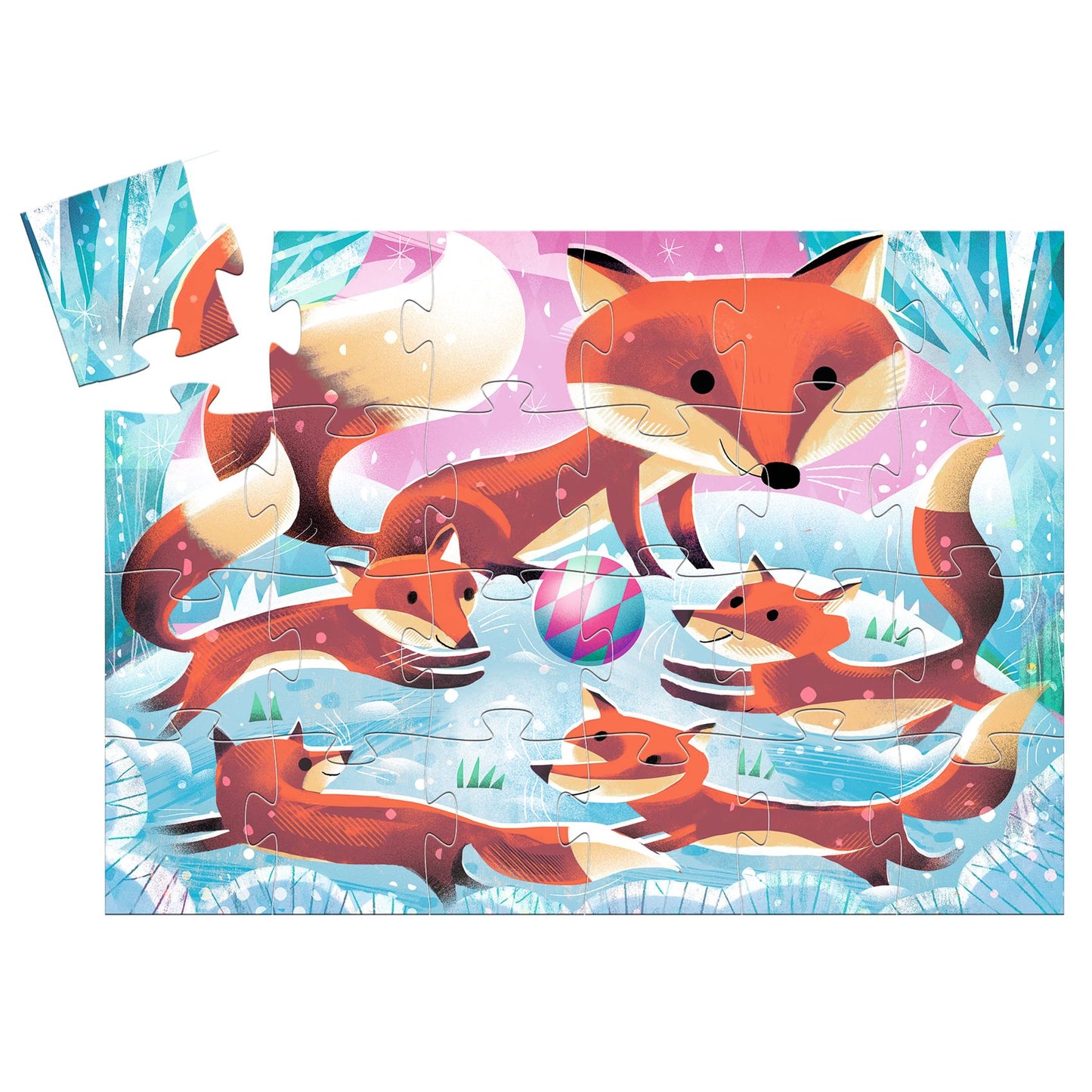 Djeco Ginger Little Fox - 24 pcs Puzzle