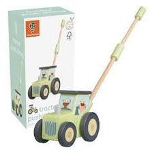 Orange Tree Toys Boxed Push Along Tractor