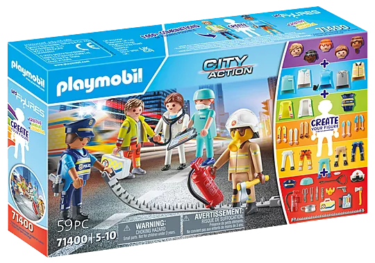 Playmobil 71400 My Figures: Rescue Team