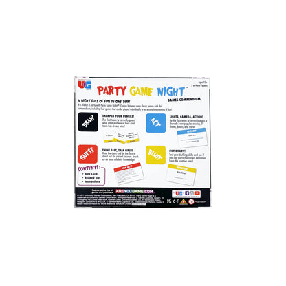 University Games Party Game Night Games Compendium