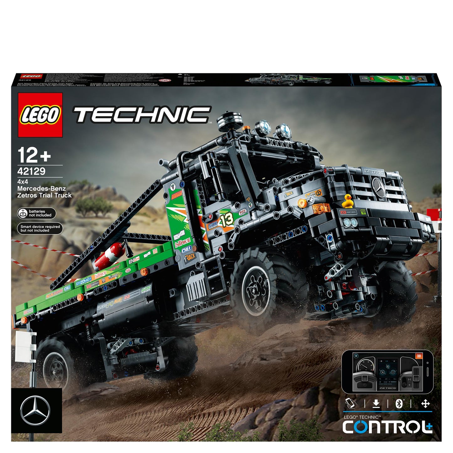Lego Technic 42129 4x4 Mercedes-Benz Zetros Trial Truck