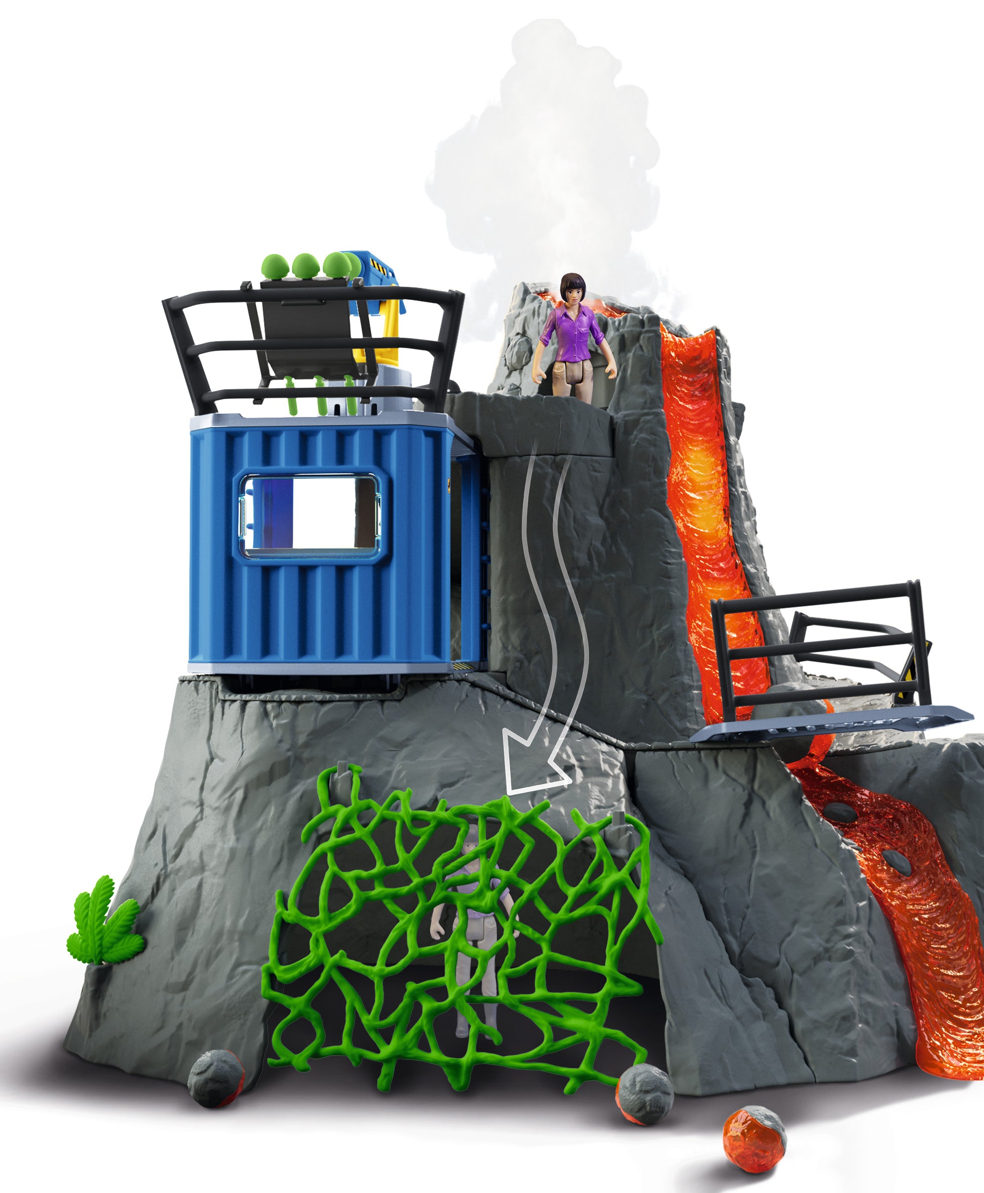 Schleich Volcano Expedition Base Camp