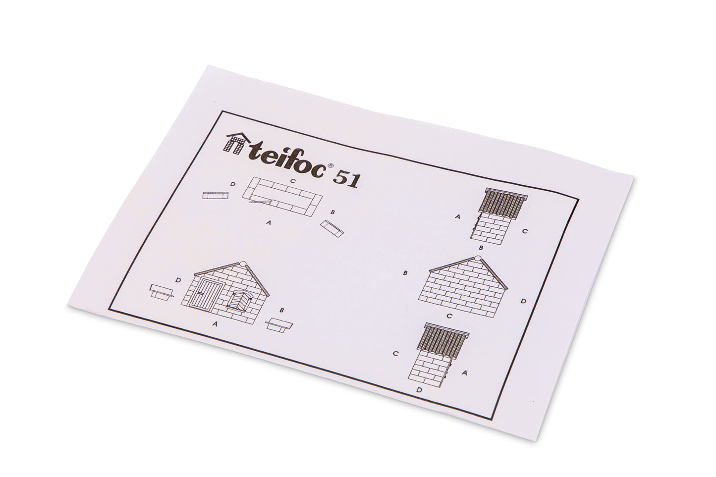 Teifoc Brick Construction Set Starter Set