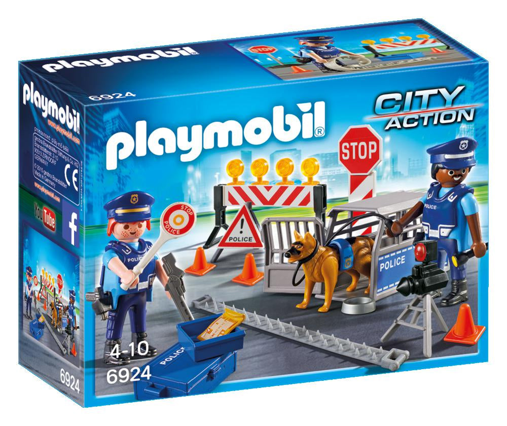 Playmobil 6924 City Action Police Roadblock