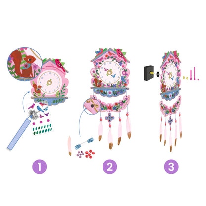 Djeco DIY Clock To Create Cuckoo