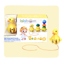Lalaboom Pull Along Duck & Beads