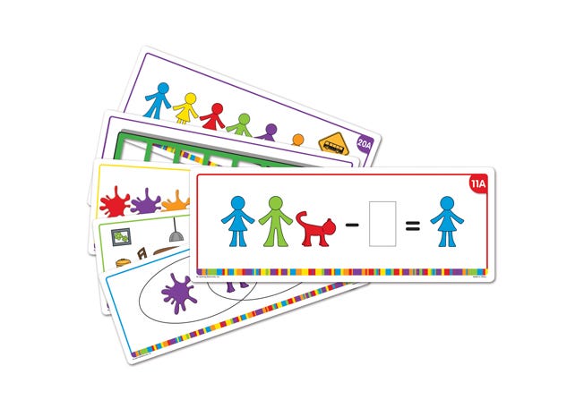 Learning Resources All About Me Family Counters™ Activity Cards