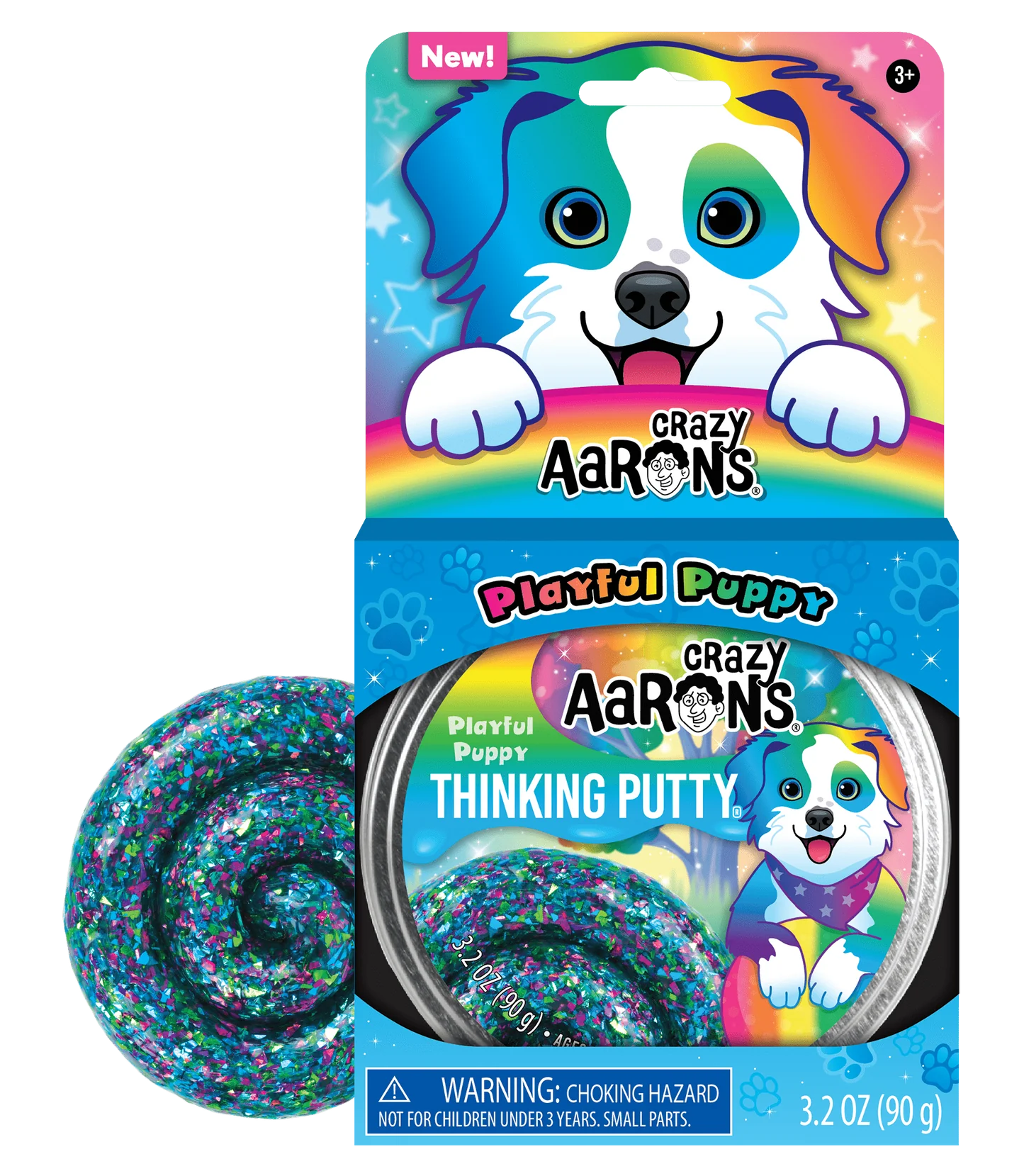 Crazy Aaron's Trendsetters Putty Pets Playful Pupp
