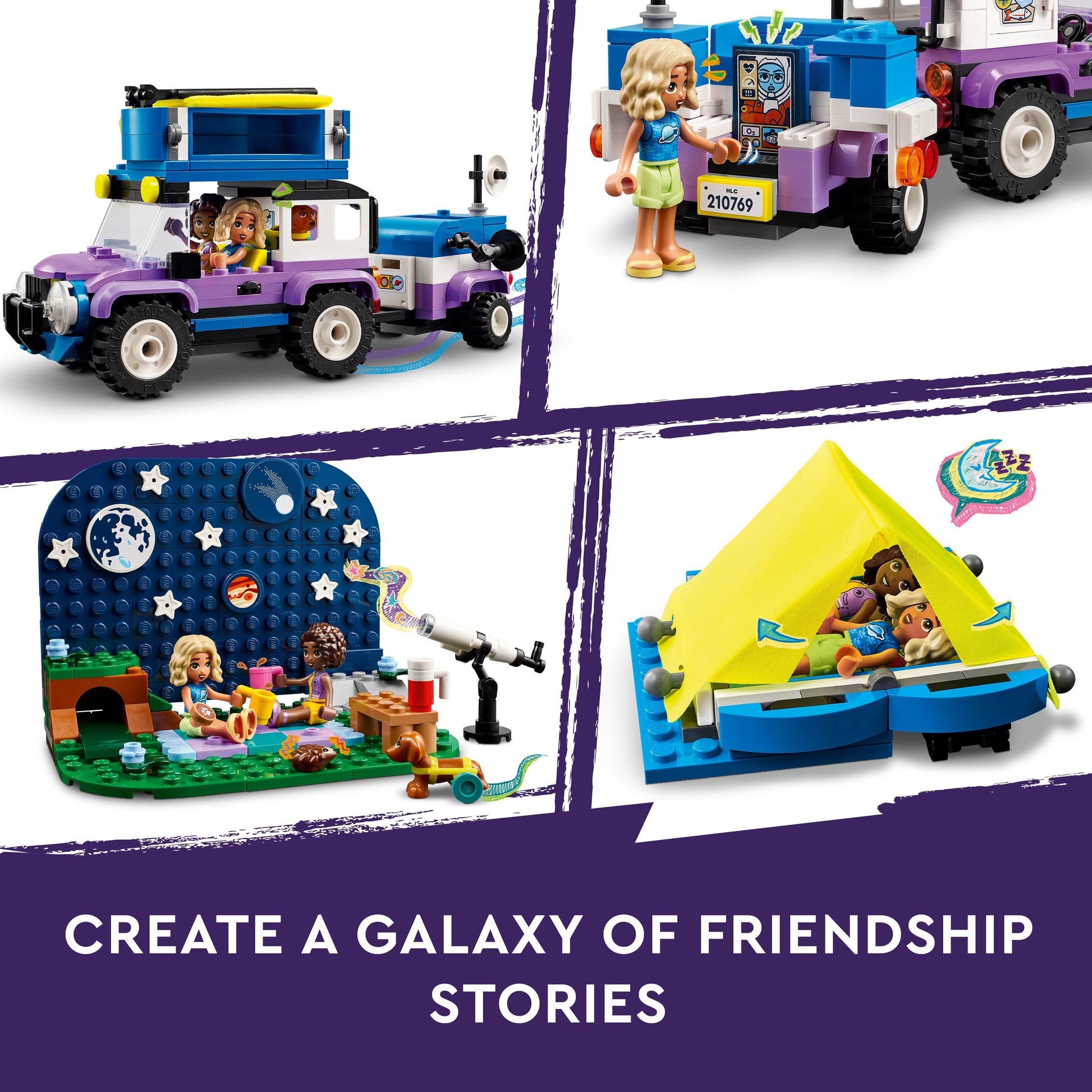 Lego Friends 42603 Stargazing Camping Vehicle