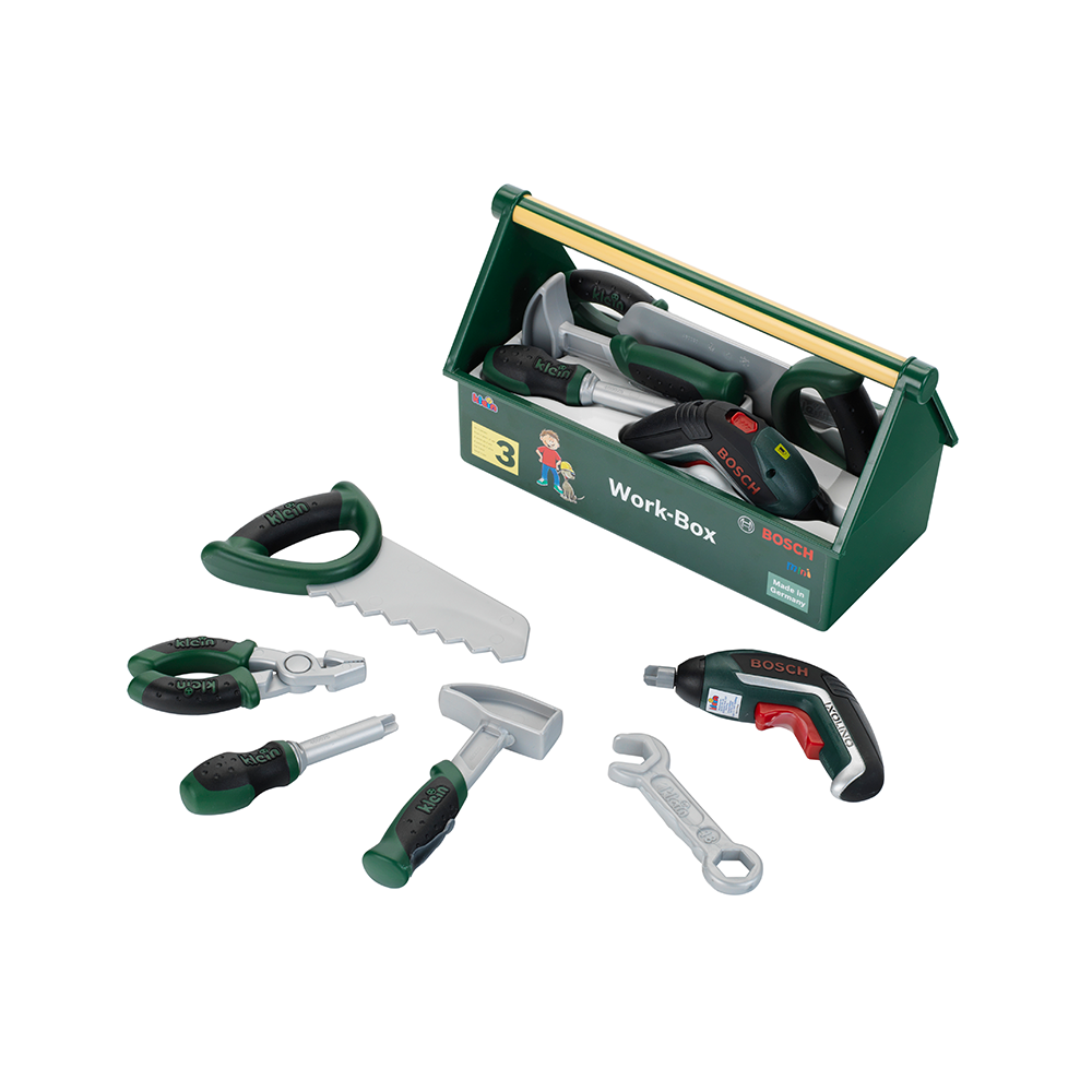 Klein Bosch - Work Box, With Ixolino Ii, 7 Pcs.
