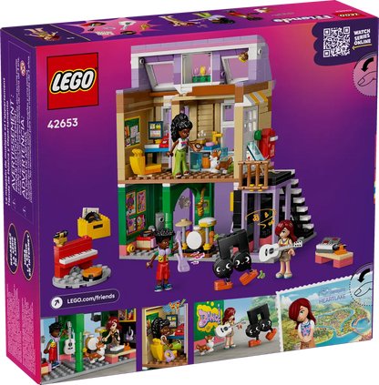 Lego Friends 42653 Music Store & Apartment