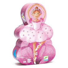 Djeco The Ballerina With The Flower - 36 Pcs Silhouette Puzzles