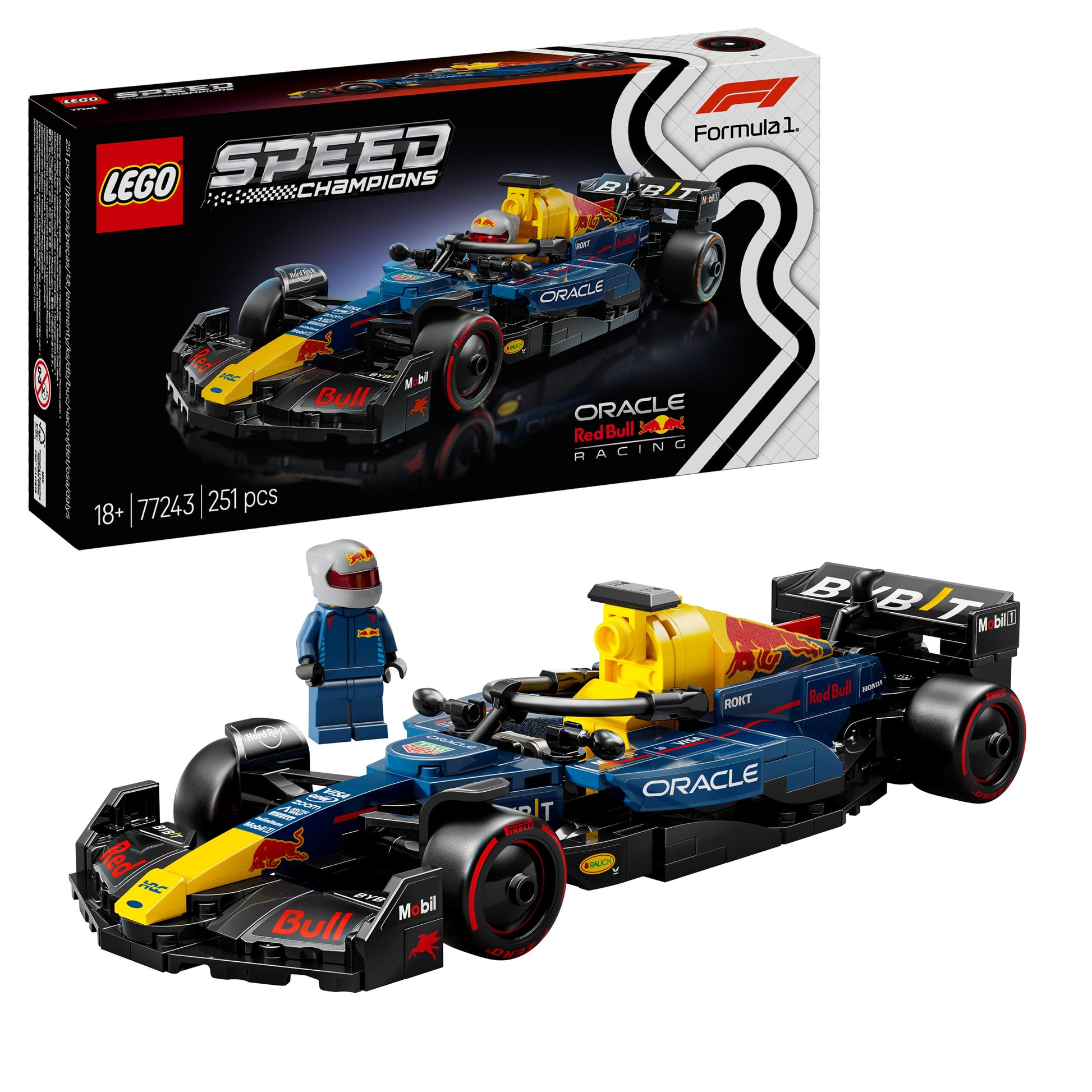 Lego Speed Champions 77243 Oracle Red Bull Racing RB20 F1® Race Car