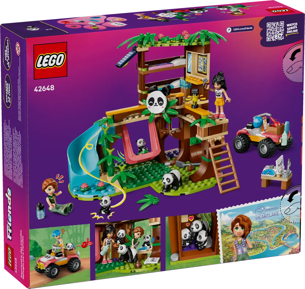 Lego Friends 42648 Panda Sanctuary Animal Care